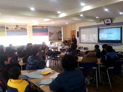 학생의 꿈과 미래를 향해 노력하는 오수중학교