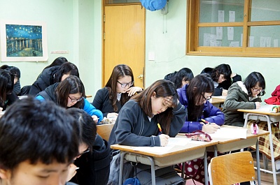 1월 한 달은 구리시 고등학교 학생들과 함께